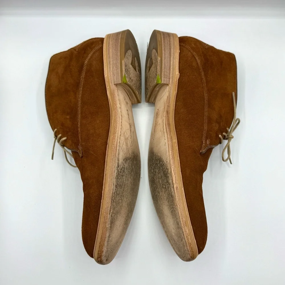Oliver Sweeney Brown Suede Caldana Desert Chukka Boots £295 MSRP – Size 10.5
